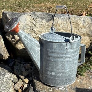Galvanized Watering Can